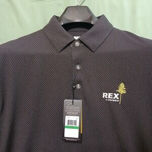 *NEW* CALLAWAY - REX LUMBER Men's Golf Tshirt Opti-Dri UPF 50 Sun Protect Size L